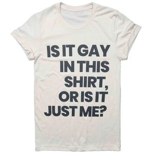 Uncuffed. T Shirt by androgynous fox. For men or women